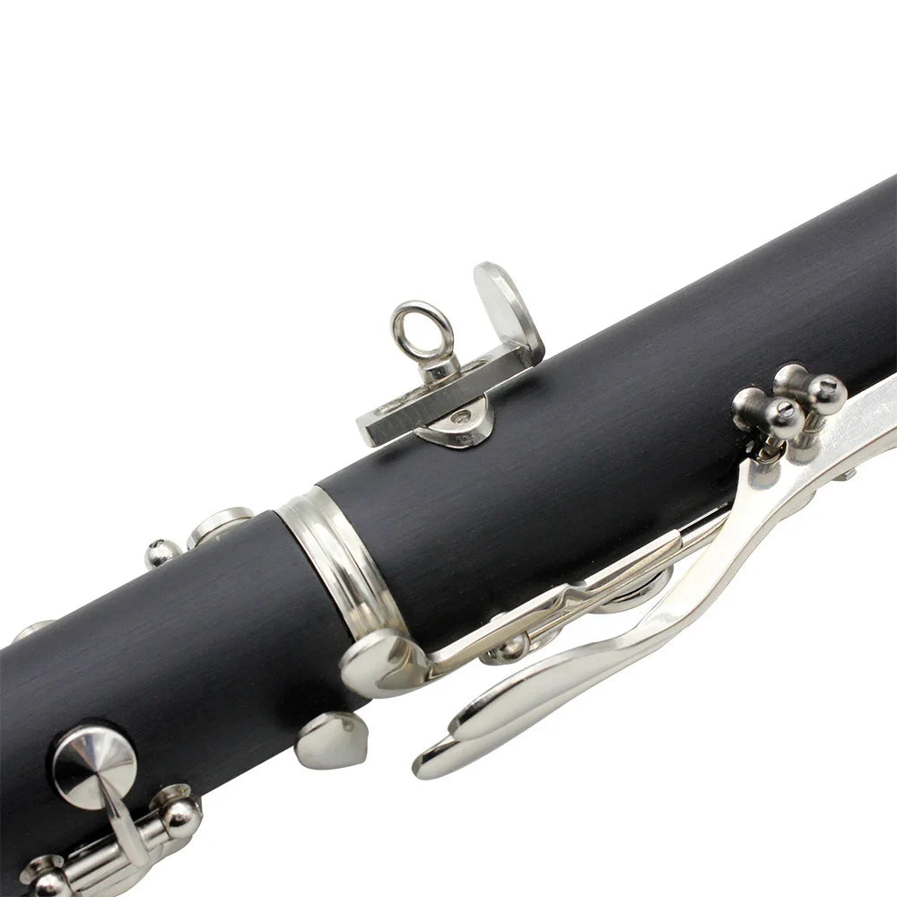 SLADE Bb Clarinet – 17-Key Bakelite Woodwind Instrument with Box & Reed