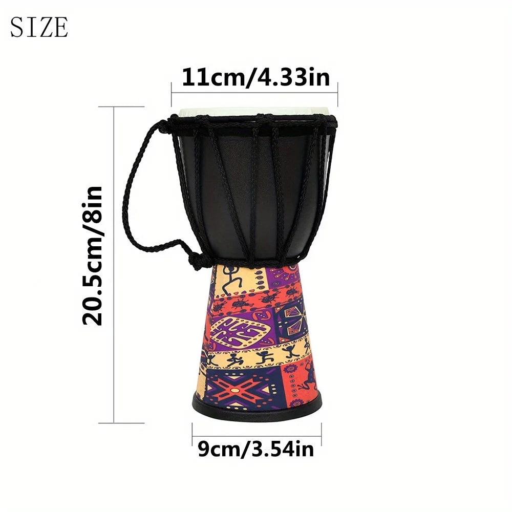 M MABT ZF-05 4" African Djembe Drum – Portable Percussion