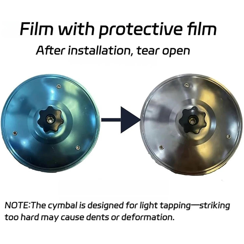 Mini Car Crash Cymbal – Air Vent Drum Accessory