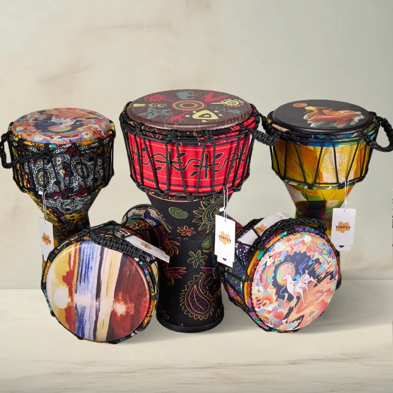 8" Djembe Drum – Portable Beginner Percussion
