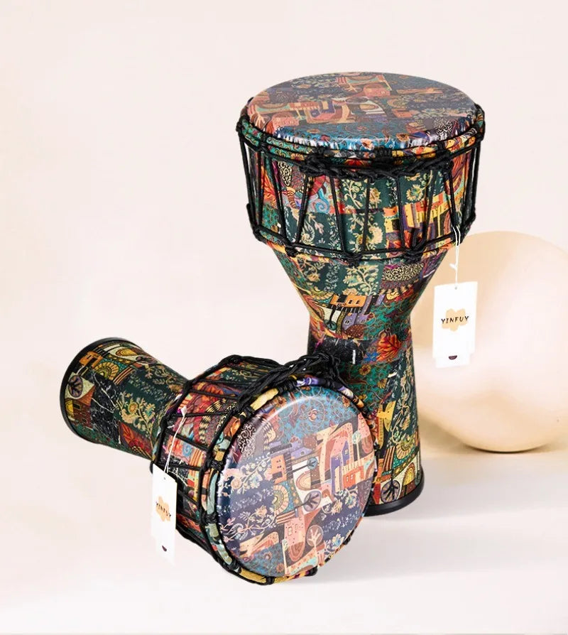 8" Djembe Drum – Portable Beginner Percussion