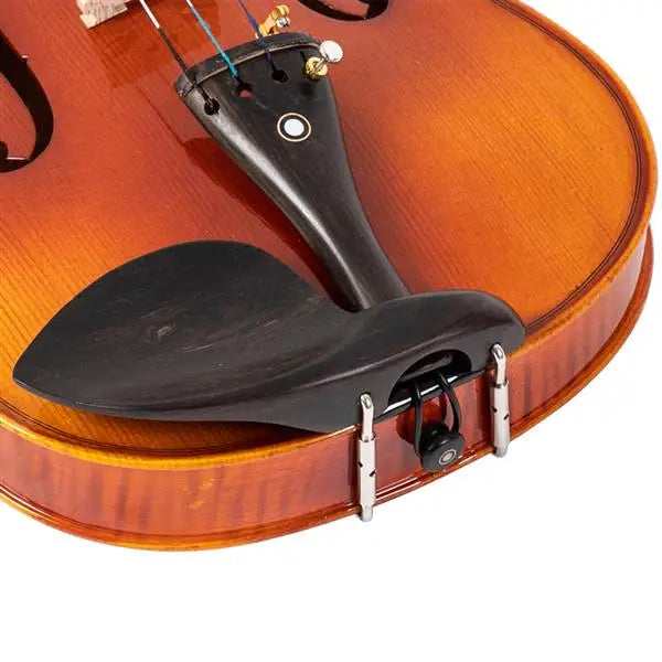 4/4 Spruce Violin – Natural Wood with Rectangular Case & Octagonal Bow