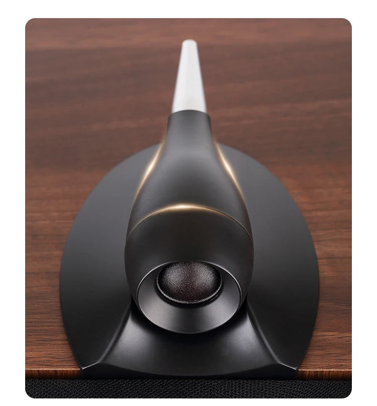 HiFi 6.5" Three-Way Passive Bookshelf Speaker – 120W Home Theater Audio