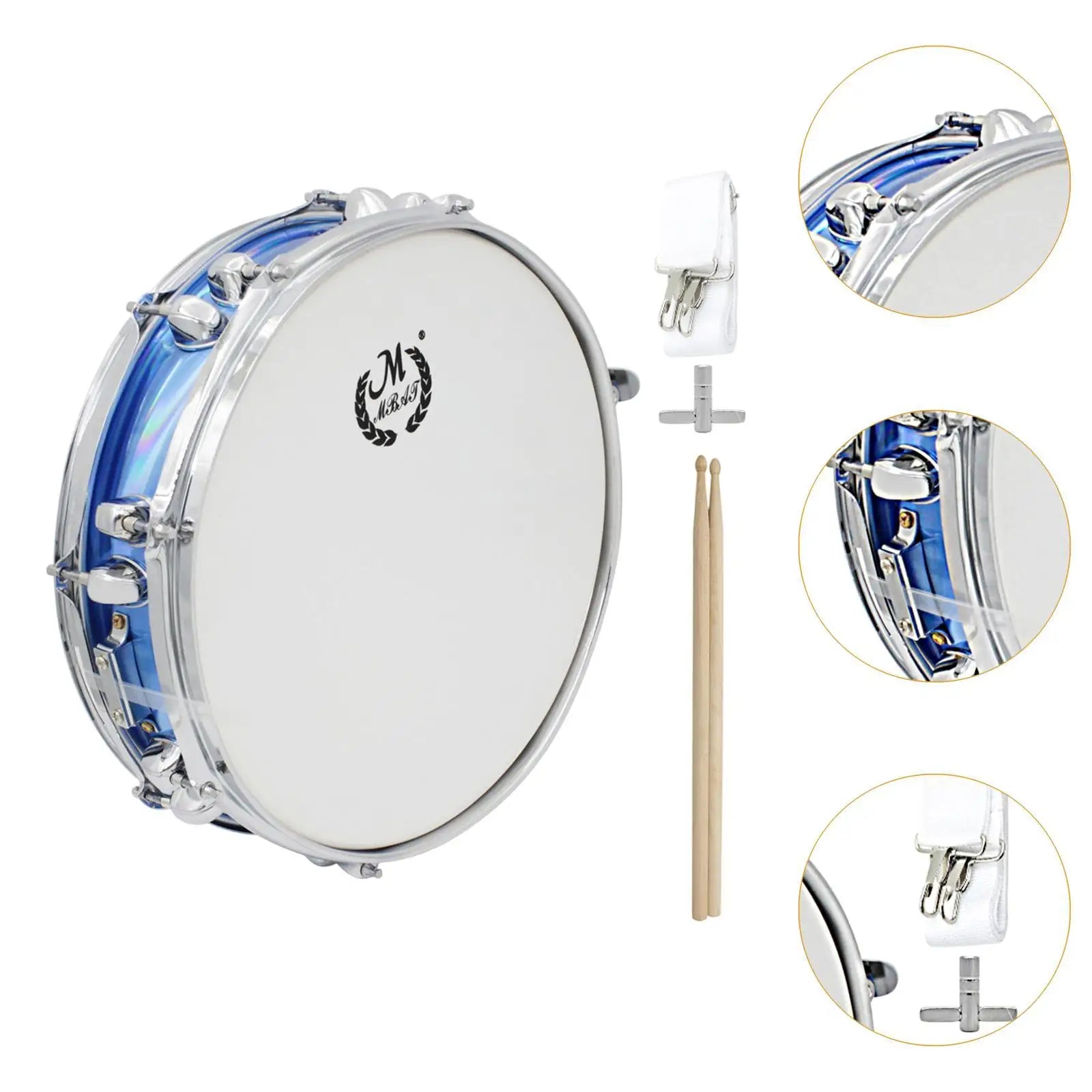 14" Snare Drum – Practice Instrument for Kids & Students