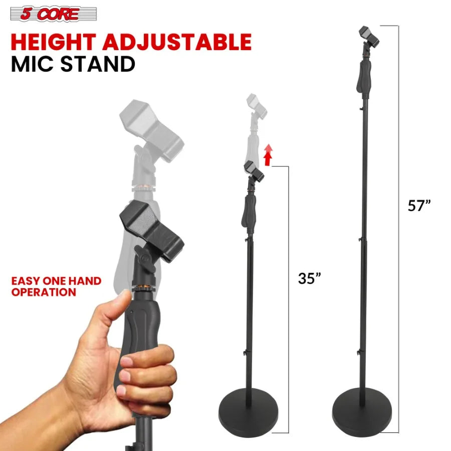 5Core Adjustable Microphone Stand – 35