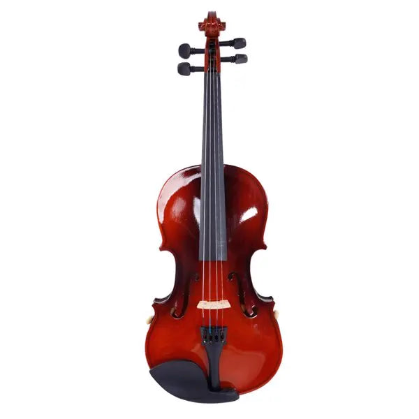 1/4 Acoustic Violin Set – Natural Color with Case, Bow & Accessories