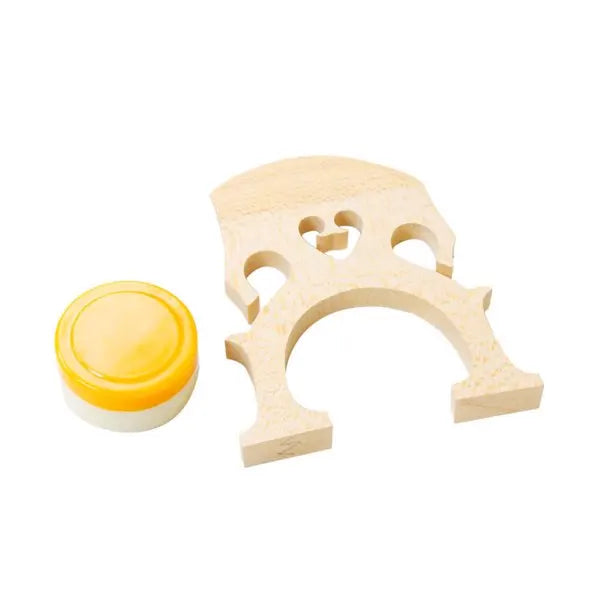 4/4 Full Size Wooden Cello – With Bag, Bow, Rosin & Bridge (White)