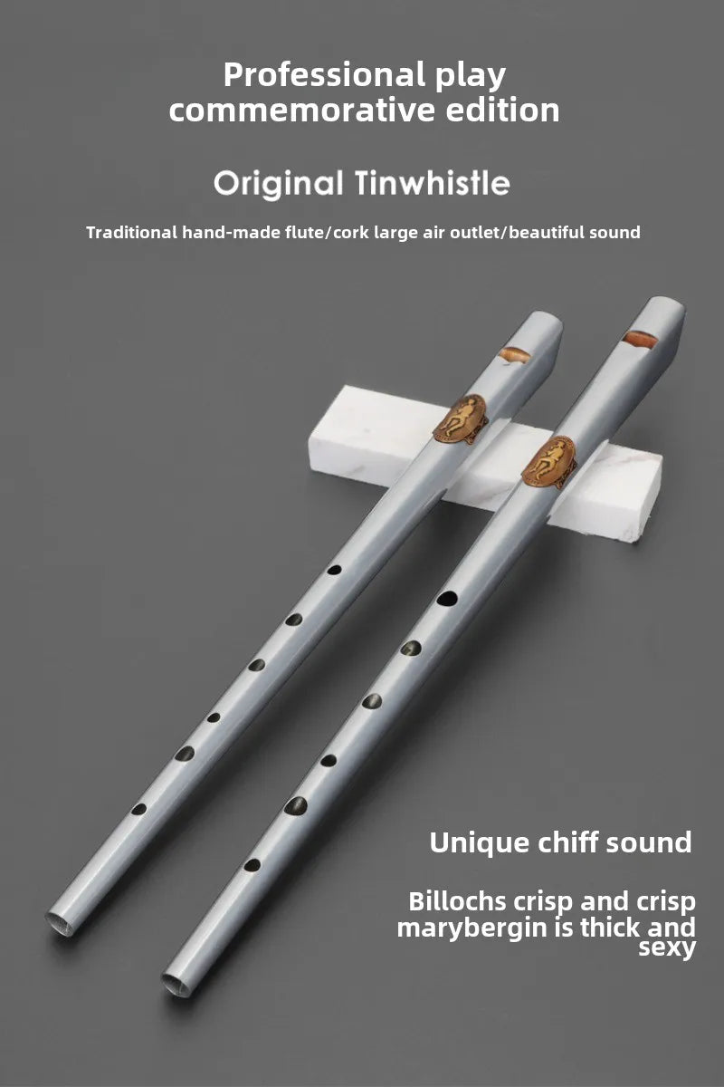Bamboo Flute & Clarke Recorder – High D C Key Student Woodwind Instrument