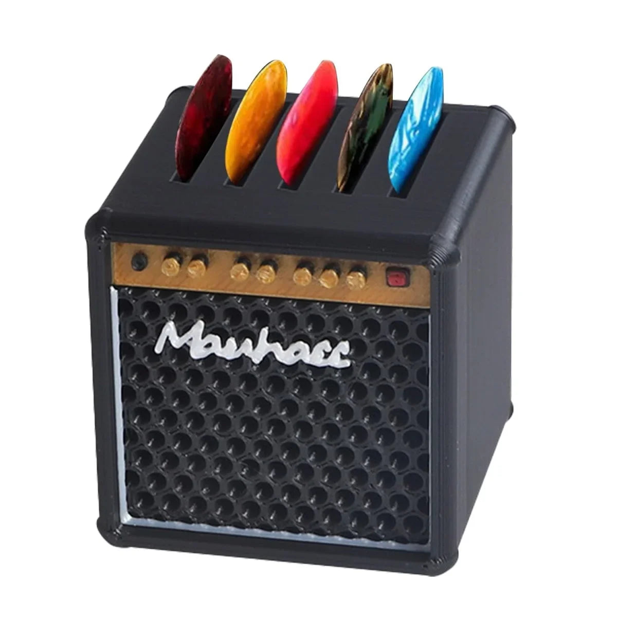 Miwayer Guitar Pick Holder – Amp-Shaped 3D Printed Case