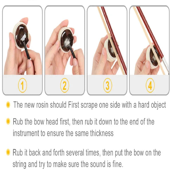 1/4 Acoustic Violin Set – Pink with Case & Bow