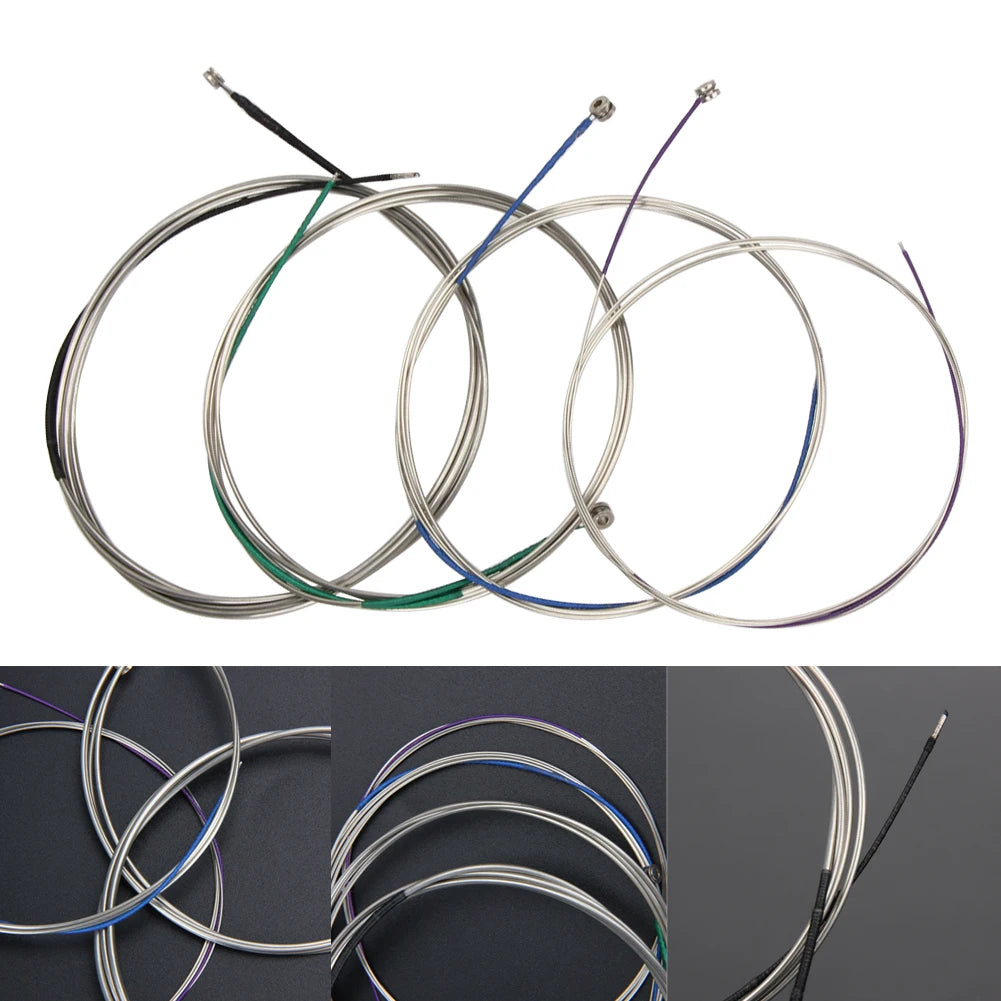 German Silver Cello Strings – Steel Core for 4/4 & 3/4 Cellos