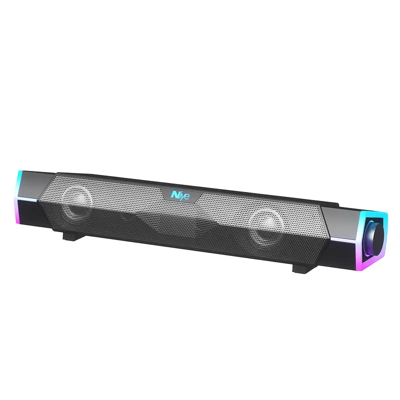 4D Bluetooth 5.0 Soundbar – Stereo Speakers with Subwoofer