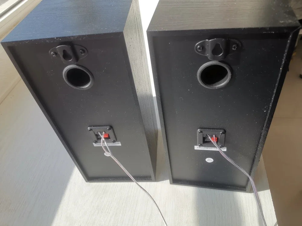 IBALL-X5 4" Bookshelf Speakers – Powered Studio Monitors 60W Pair