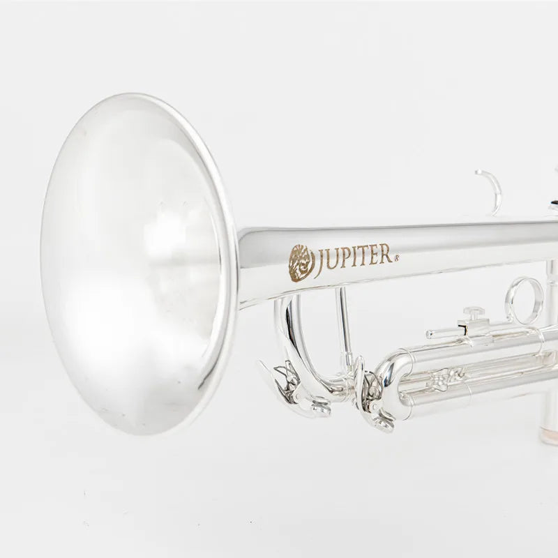 Jupiter JTR-1100SQ Bb Trumpet – Silver-Plated Brass with Case