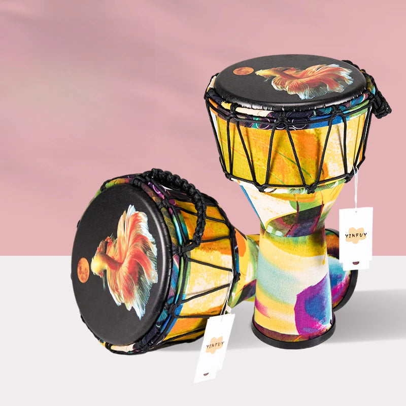 8" Djembe Drum – Portable Beginner Percussion