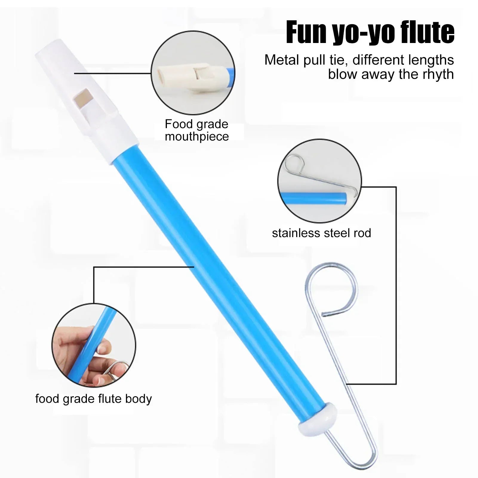Slide Whistle Toy – Musical Flute for Kids