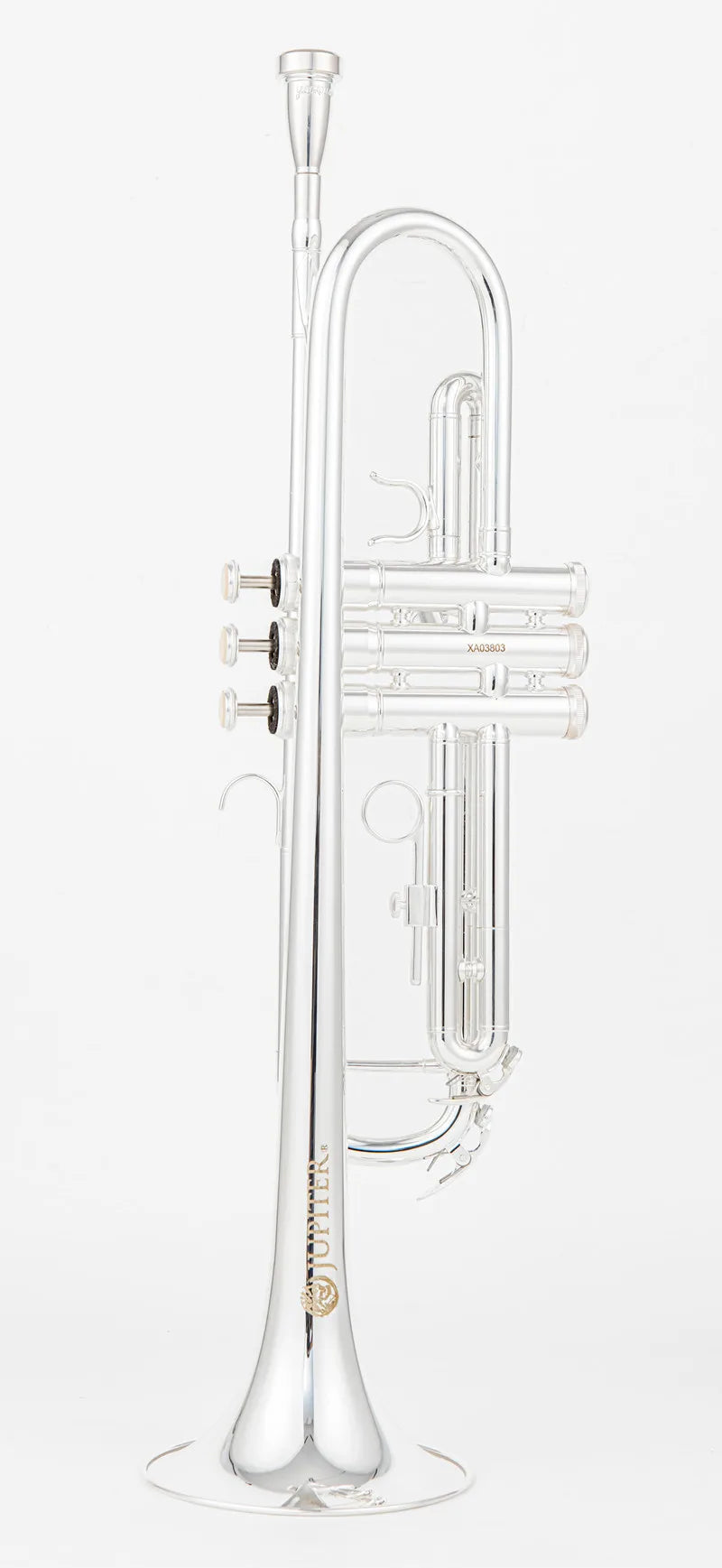 Jupiter JTR-1100SQ Bb Trumpet – Silver-Plated Brass with Case