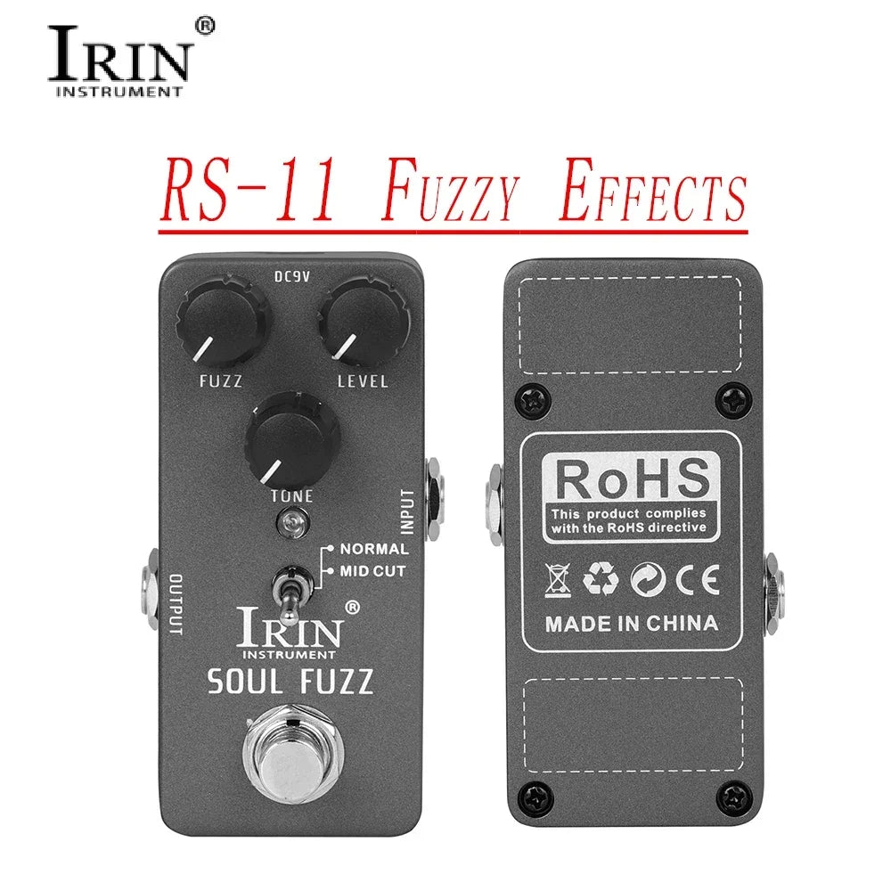 IRIN Aluminium Guitar Pedal – Vintage & Multi-Effects