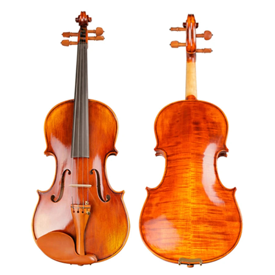 TONGLING 4/4 Professional Violin – Handcrafted Maple with Case