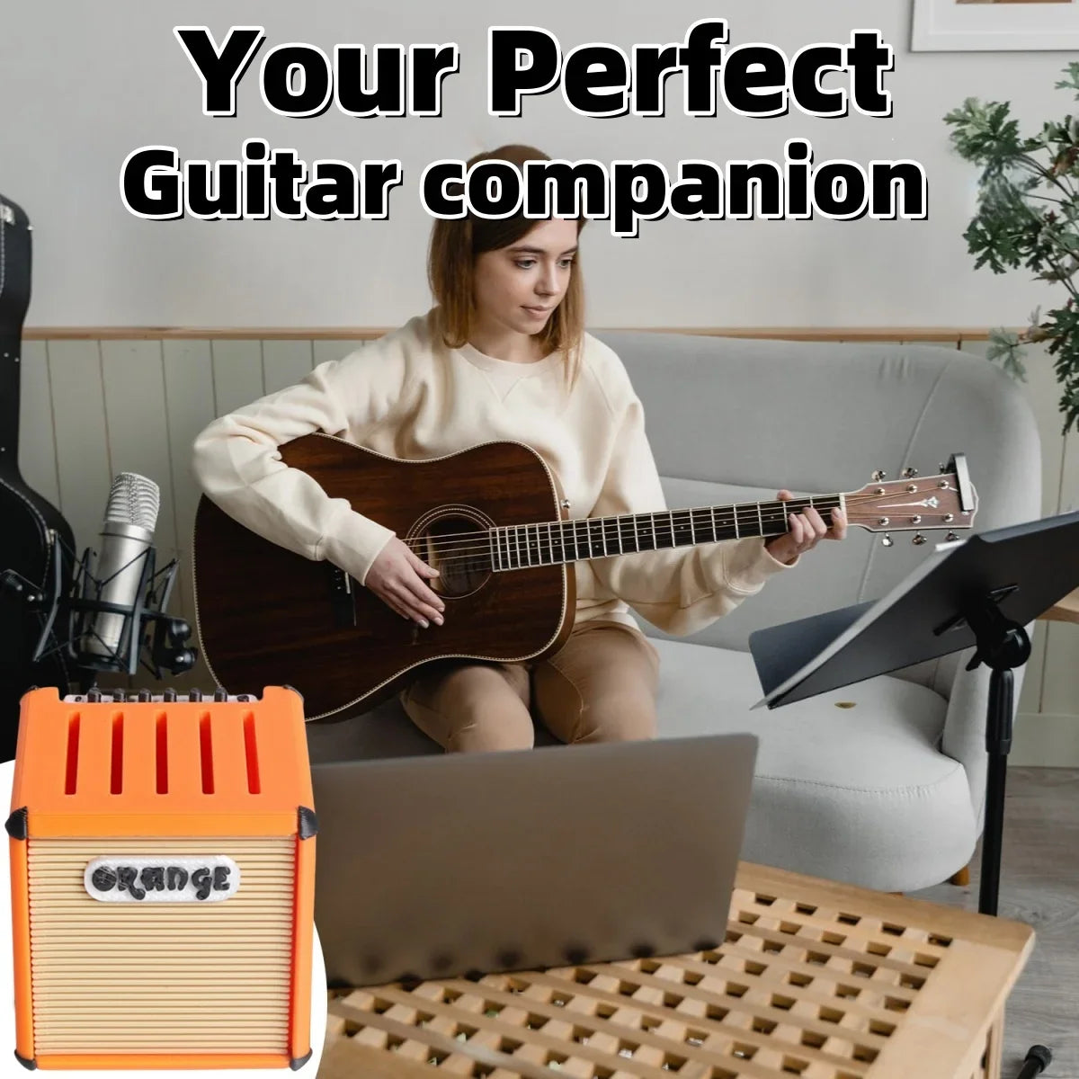 Miwayer Guitar Pick Holder – Amp-Shaped 3D Printed Case