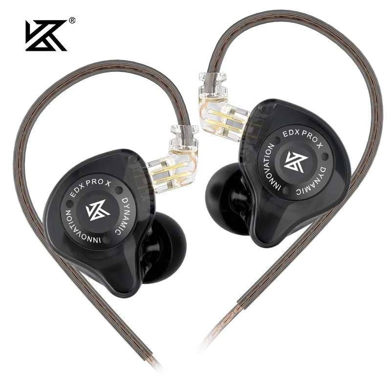 KZ EDX Pro X In-Ear Headphones – Hi-Fi Bass Earphones