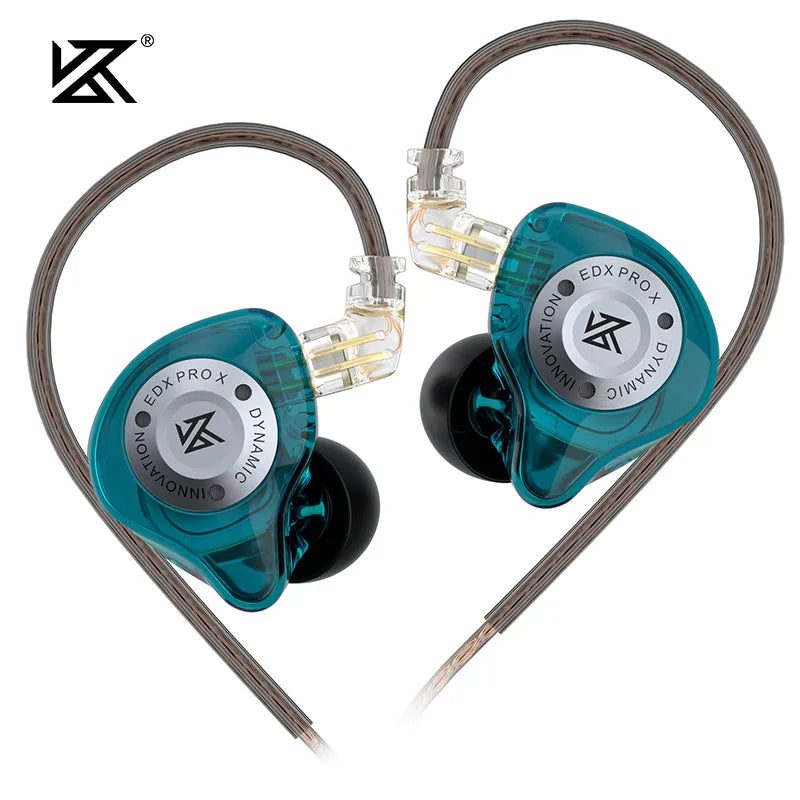 KZ EDX Pro X In-Ear Headphones – Hi-Fi Bass Earphones