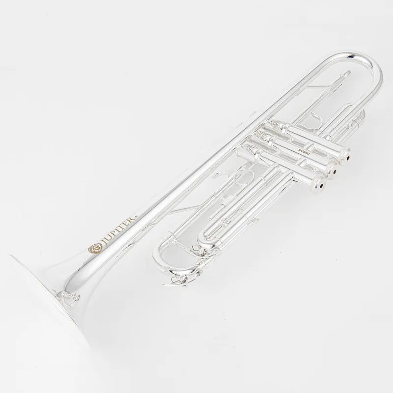 Jupiter JTR-1100SQ Bb Trumpet – Silver-Plated Brass with Case