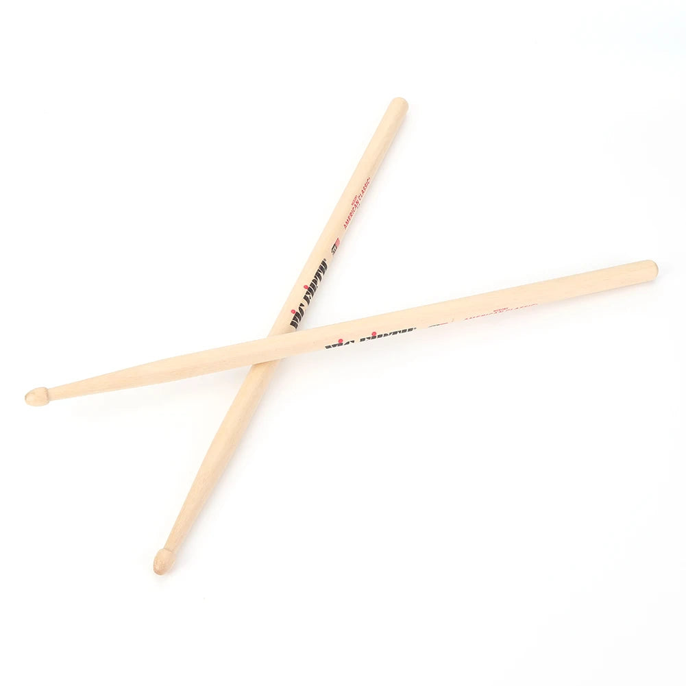 10-Piece American Hickory Drumsticks – Jazz & Multi-Use