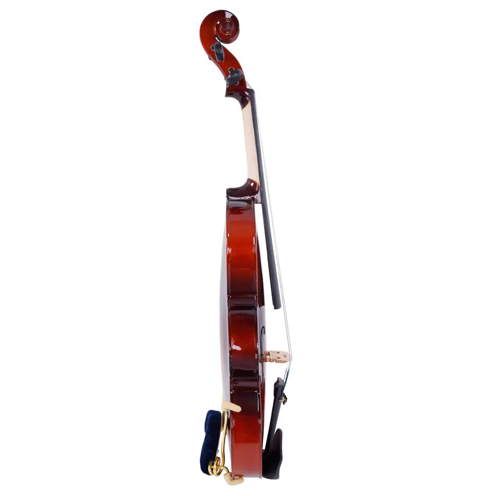 1/4 Acoustic Violin Set – Natural Color with Case, Bow & Accessories