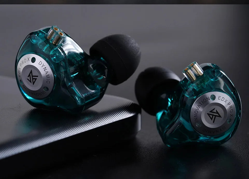 KZ EDX Pro X In-Ear Headphones – Hi-Fi Bass Earphones