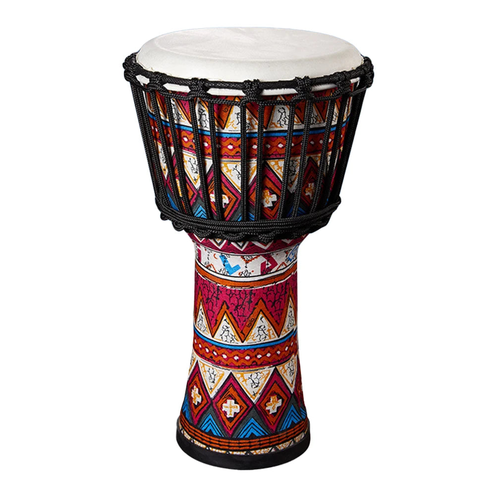 8" Colorful Djembe Drum – Goatskin Hand Percussion