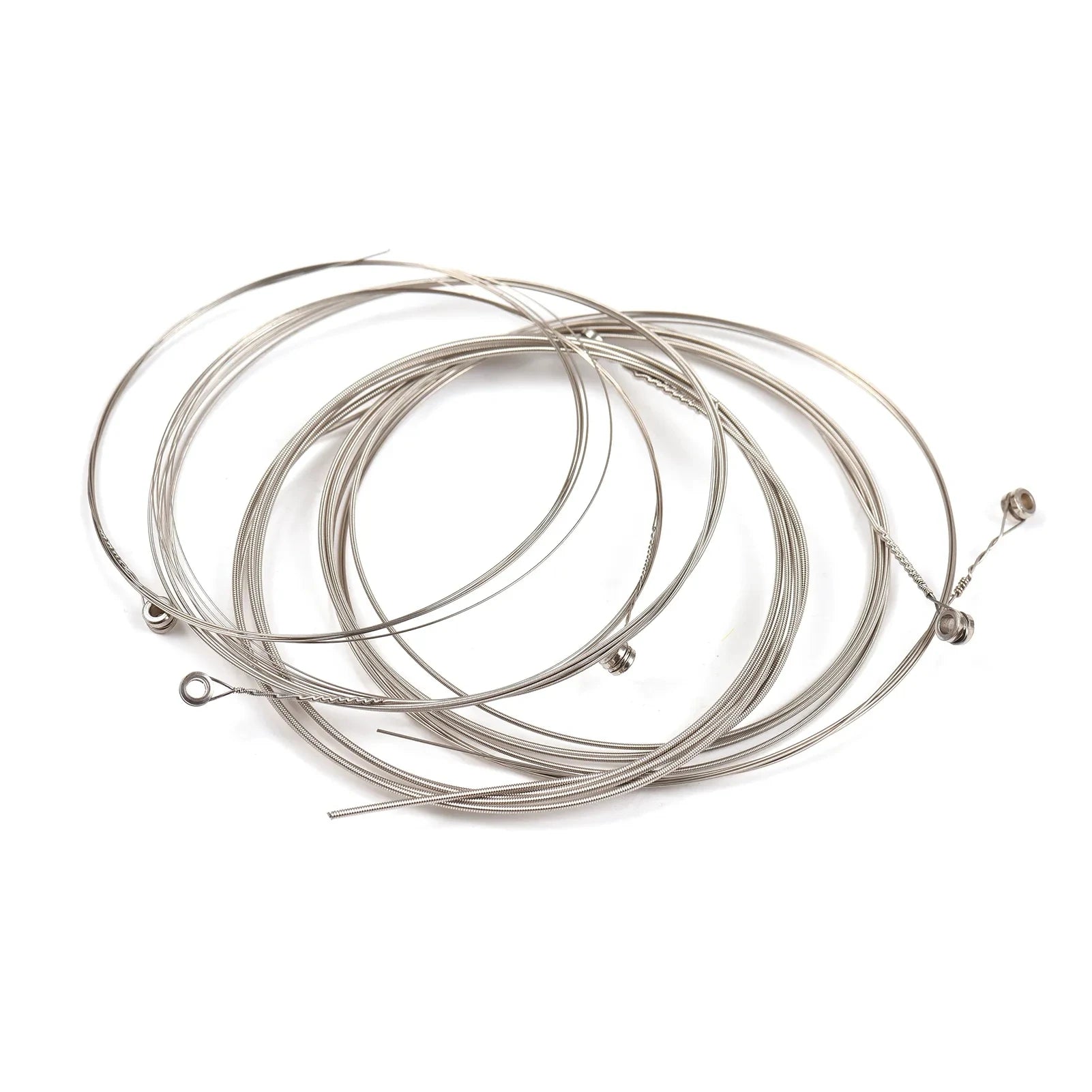 6-Piece Electric Guitar Strings – Nickel-Plated High Carbon Steel