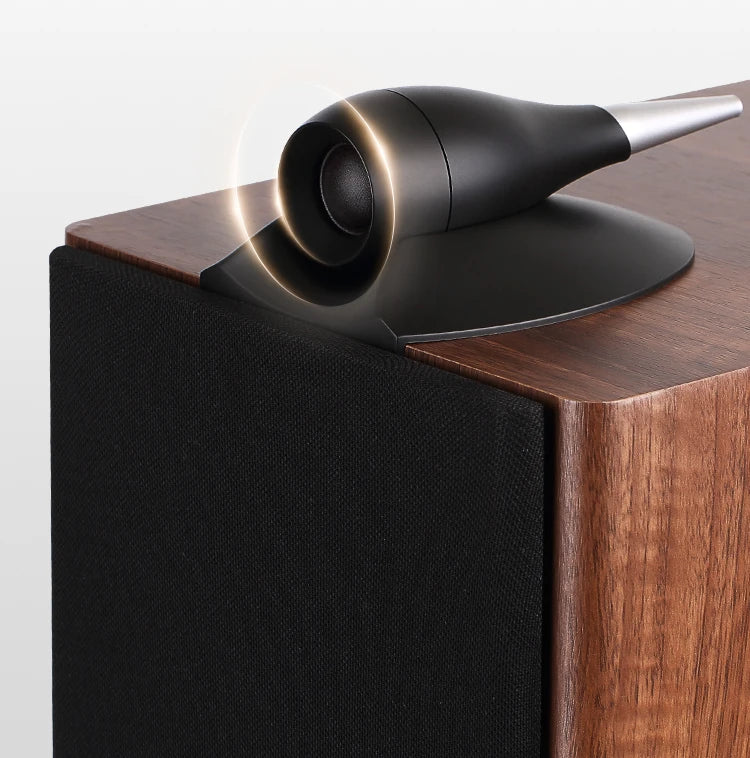 HiFi 6.5" Three-Way Passive Bookshelf Speaker – 120W Home Theater Audio