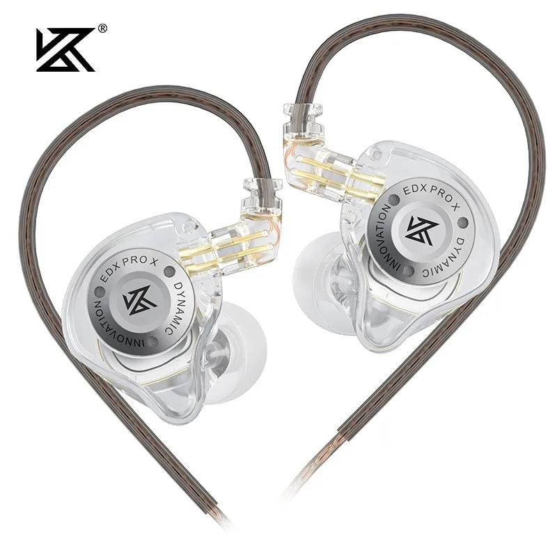 KZ EDX Pro X In-Ear Headphones – Hi-Fi Bass Earphones